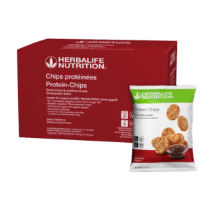 <b>Chips Protéinées Saveur Barbecue</b> 10 sachets de 30g