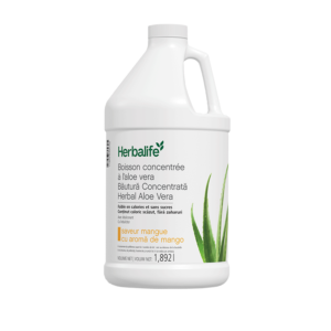 <b>Boisson concentrée à l'aloe vera Saveur mangue 1,892 litre</b>